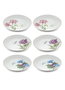 Hermia DNR0065 Platos de Postre Porcelana 20 cm (6 Piezas)
